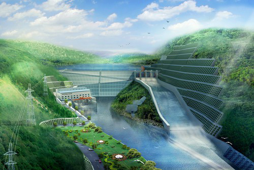 莲湖老挝南塔河1号水电站项目